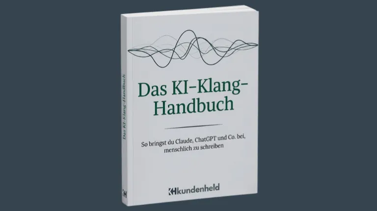 KI-Klang-Handbuch KI-Texte menschlich machen