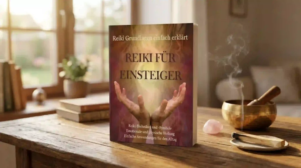 Reiki für Einsteiger Cover des Exklusiv PLR eBooks mit dem Titel Reiki für Einsteiger