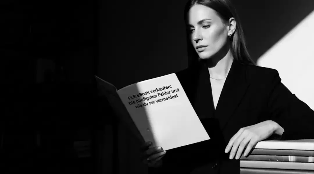 PLR eBook verkaufen: Die häufigsten Fehler und wie du sie vermeidest