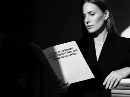 PLR eBook verkaufen: Die häufigsten Fehler und wie du sie vermeidest
