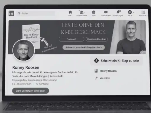 KI-Slop: Warum jetzt deine Leser darüber urteilen, ob dein Text nach KI klingt